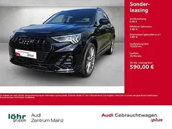 Mythosschwarz metallic Gebraucht 2024 Audi Q3 S-Line SUV | 49.380 € (Teuer)