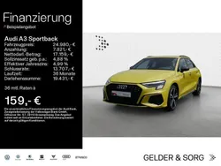Gelb Gebraucht 2021 Audi A3 Sportback e-tron S-Line Limousine | 24.980 € (Guter Preis)