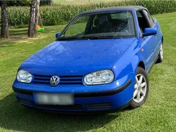 Blau Gebraucht 1998 VW Golf Cabriolet Cabrio | 1.200 € (Superpreis)