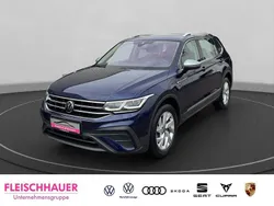 Blau Gebraucht 2022 VW Tiguan Allspace Life SUV | 31.990 € (Fairer Preis)