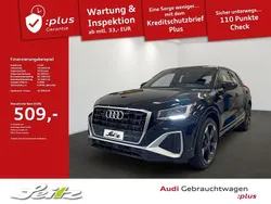 Mythosschwarz metallic Neu 2025 Audi Q2 S-Line SUV | 43.948 € (Teuer)