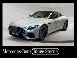 Metalliclack hightechsilber Gebraucht 2023 Mercedes SL55 AMG AMG Cabrio | 115.550 € (Superpreis)