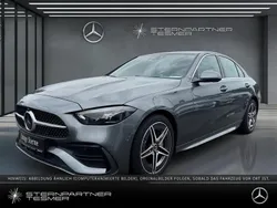 Grau Gebraucht 2024 Mercedes C220 AMG Limousine | 42.969 € (Fairer Preis)