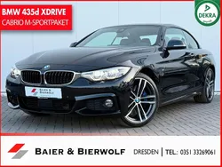 Black sapphire metallic Gebraucht 2018 BMW 435 M Sport Cabrio | 37.990 € (Fairer Preis)