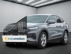 Grau Gebraucht 2022 Audi Q4 Sportback e-tron SUV | 25.599 € (Guter Preis)