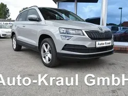 Stahlgrau uni Gebraucht 2021 Skoda Karoq Ambition SUV | 22.949 € (Superpreis)
