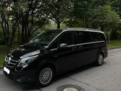 Schwarz Gebraucht 2016 Mercedes V250 Avantgarde Van / Kleinbus | 36.000 € (Fairer Preis)