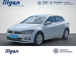 White silver Gebraucht 2018 VW Polo Highline Kleinwagen | 14.480 € (Fairer Preis)