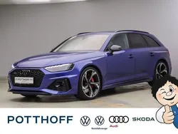 Blau (sepangblau perleffekt (blau)) Gebraucht 2025 Audi RS4 Comfort Kombi | 93.750 € (Teuer)
