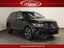 Deep black perleffekt Gebraucht 2022 VW Tiguan Allspace R-line SUV | 30.900 € (Guter Preis)