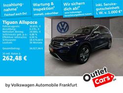 Atlantic blue metallic Gebraucht 2023 VW Tiguan Allspace Elegance SUV | 30.850 € (Guter Preis)