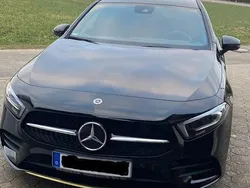 Schwarz Gebraucht 2018 Mercedes A250 AMG line Limousine | 27.350 € (Teuer)