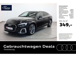 Mythosschwarz metallic Gebraucht 2022 Audi A5 Sportback S-Line Limousine | 38.880 € (Fairer Preis)