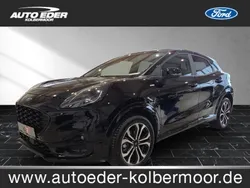 Obsidianschwarz (metallic) Gebraucht 2023 Ford Puma ST-Line SUV | 25.900 € (Fairer Preis)