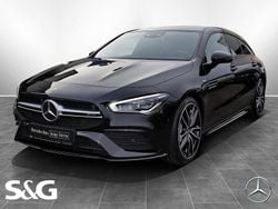 Unilack nachtschwarz Gebraucht 2022 Mercedes CLA35 AMG Shooting Brake AMG Kombi | 39.990 € (Fairer Preis)