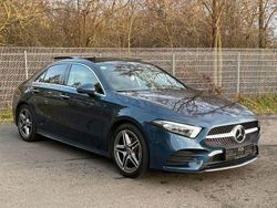 Blau Gebraucht 2021 Mercedes A200 AMG line Limousine | 24.000 € (Fairer Preis)
