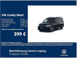 Schwarz Neu 2025 VW Caddy Maxi Goal Van / Kleinbus | 53.990 € (Teuer)