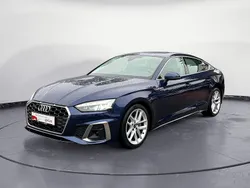 Navarrablau metallic Gebraucht 2022 Audi A5 Sportback S-Line Coupé | 42.830 € (Teuer)