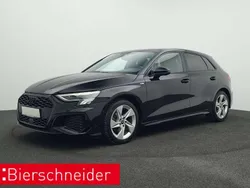 Schwarz Gebraucht 2023 Audi A3 Sportback S-Line Limousine | 30.950 € (Fairer Preis)