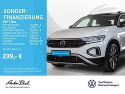 Weiß (pure white schwarz) Gebraucht 2024 VW T-Roc Move SUV | 28.980 € (Fairer Preis)