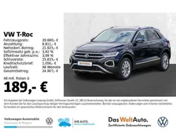 Deep black (metallic) Gebraucht 2022 VW T-Roc Style SUV | 29.680 € (Fairer Preis)