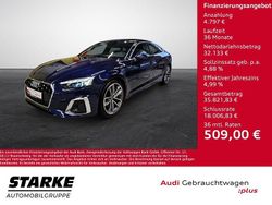 Blau Gebraucht 2022 Audi A5 Sportback S-Line Kleinwagen | 36.930 € (Etwas zu teuer)