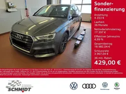 Grau Gebraucht 2017 Audi A3 Sportback S-Line Limousine | 21.750 € (Teuer)