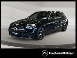 Schwarz Gebraucht 2023 Mercedes C220 AMG Limousine | 39.969 € (Guter Preis)