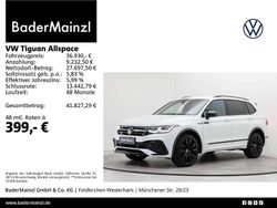 Oryxwhite perlmutteffekt Gebraucht 2022 VW Tiguan Allspace R-line SUV | 36.930 € (Fairer Preis)