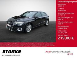 Schwarz (brillantschwarz) Gebraucht 2022 Audi A3 Sportback Advanced Limousine | 25.930 € (Guter Preis)