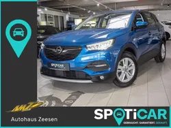 Topas blau (metallic) Gebraucht 2021 Opel Grandland X Elegance SUV | 17.440 € (Superpreis)