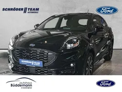 Obsidianschwarz metallic Gebraucht 2024 Ford Puma Gen-E ST-Line SUV | 22.990 € (Fairer Preis)
