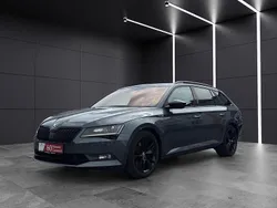 Grau Gebraucht 2018 Skoda Superb SportLine Limousine | 24.990 € (Etwas zu teuer)