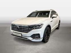Pure white Gebraucht 2021 VW Touareg Elegance SUV | 51.719 € (Fairer Preis)
