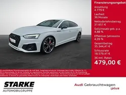 Blau (navarrablau metallic) Gebraucht 2019 Audi A5 Sportback S-Line Limousine | 35.540 €