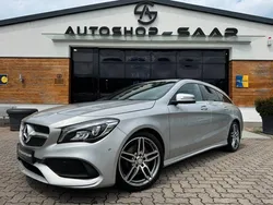 Silber Gebraucht 2016 Mercedes CLA220 Shooting Brake AMG line Kombi | 19.990 € (Guter Preis)