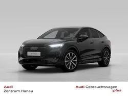 Mythosschwarz metallic Gebraucht 2024 Audi Q4 Sportback e-tron S-Line SUV | 48.999 € (Guter Preis)