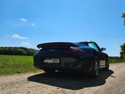 Schwarz Gebraucht 2008 Porsche 997 Turbo Cabrio | 74.500 € (Teuer)
