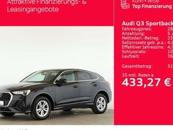 Schwarz Gebraucht 2022 Audi Q3 Sportback Basis SUV | 28.829 € (Etwas zu teuer)