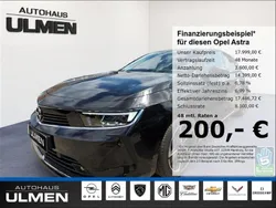 Schwarz Gebraucht 2023 Opel Astra Elegance Limousine | 17.333 € (Superpreis)