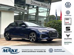 Blau Gebraucht 2024 Audi A3 Sportback S-Line Limousine | 38.590 € (Guter Preis)