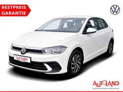 Weiß Gebraucht 2022 VW Polo Life Kleinwagen | 18.490 € (Fairer Preis)