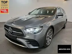 Selenitgrau metalliclack Gebraucht 2021 Mercedes E220 AMG Kombi | 37.980 € (Fairer Preis)