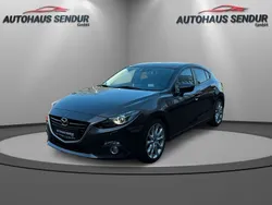 Grau Gebraucht 2016 Mazda 3 Sports-Line Limousine | 14.390 € (Fairer Preis)