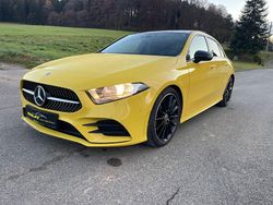 Gelb Gebraucht 2020 Mercedes A180 AMG line Limousine | 21.999 € (Teuer)