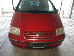 Rot Gebraucht 2005 VW Sharan Van / Kleinbus | 1.999 € (Fairer Preis)