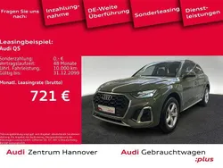M4 distriktgrün metallic (metallic) Gebraucht 2023 Audi Q5 S-Line SUV | 48.450 € (Fairer Preis)