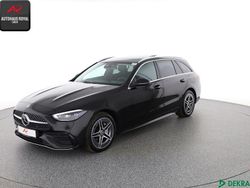 Obsidianschwarz Gebraucht 2023 Mercedes C300e AMG Kombi | 37.880 € (Fairer Preis)