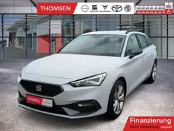 Weiss nevada wei Gebraucht 2024 Seat Leon FR Kombi | 32.375 € (Fairer Preis)
