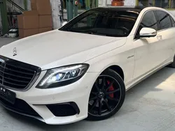 Weiß Gebraucht 2014 Mercedes S63 AMG AMG Limousine | 53.990 € (Fairer Preis)